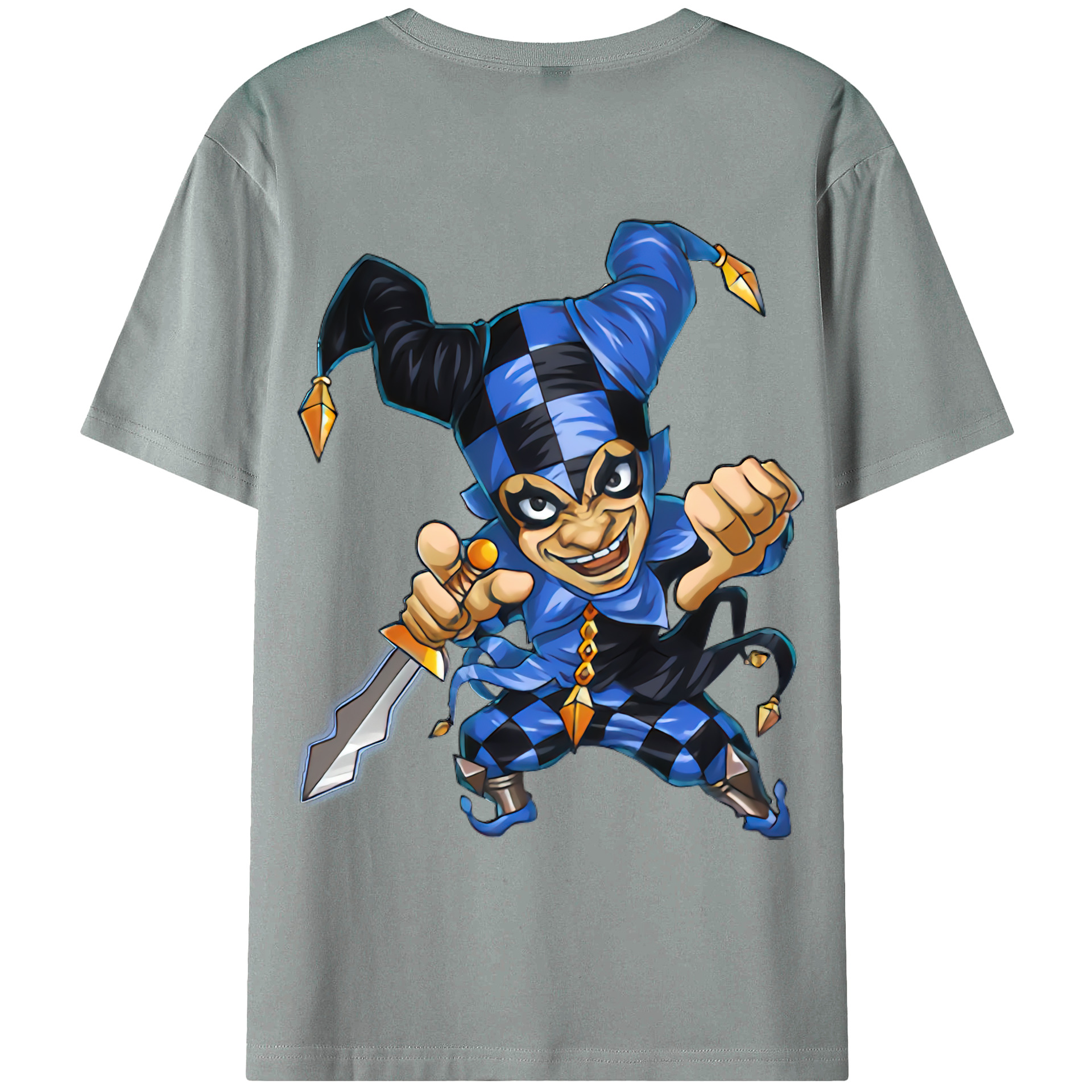 （画像用） リーグ・オブ・レジェンド League of Legends LOL 綿100％ メンズ半袖Tシャツ（バックプリント） 通気性